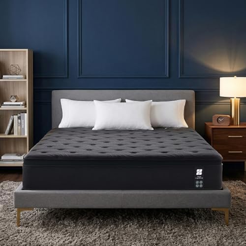 Memory Foam Mattress In A Box Queen - 12 inch queensize matras, traagschuimmatras in