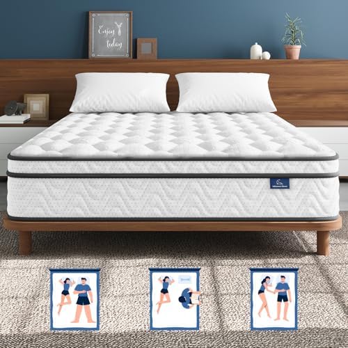 Memory Foam Mattress In A Box Queen - Queensize matras 12 inch, Cool Sleep