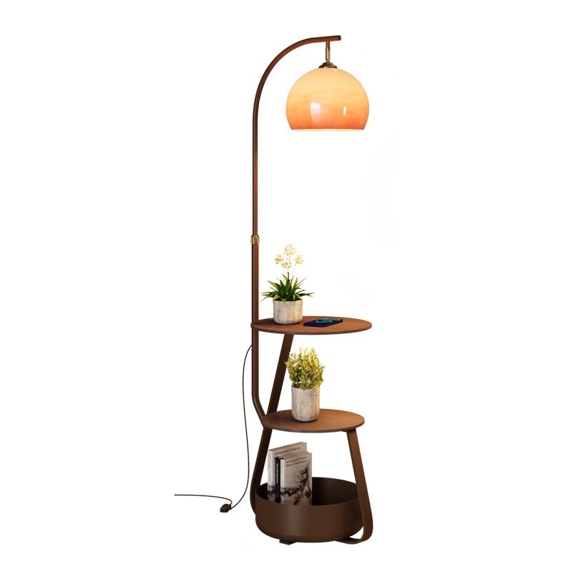 Tables - Vloerlamp, antiek nachtkastje voor de slaapkamer,