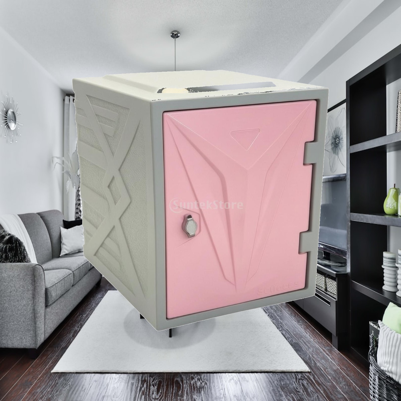 Bedroom Furniture - Geometrische opbergkast Compacte kast met afsluitbare
