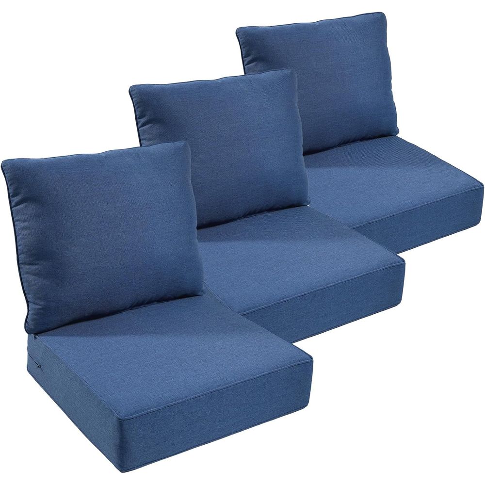 Outdoor Furniture - Buitenmeubelkussens, 6 inch dikke zitkussens, waterdicht