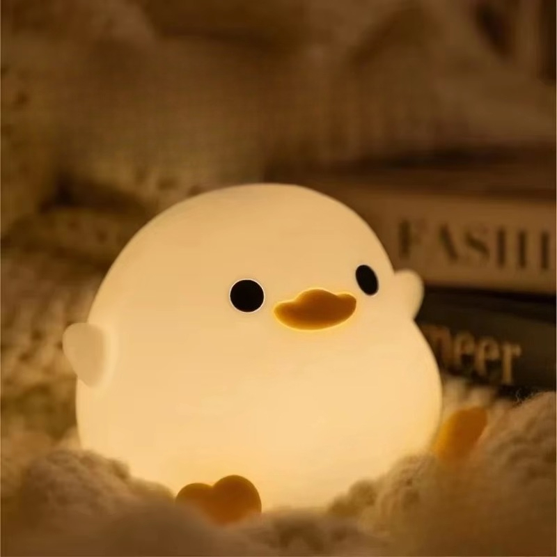 Leuke eend cartoon dieren sili - Floating Nightstand With Led Light recensie en prijs