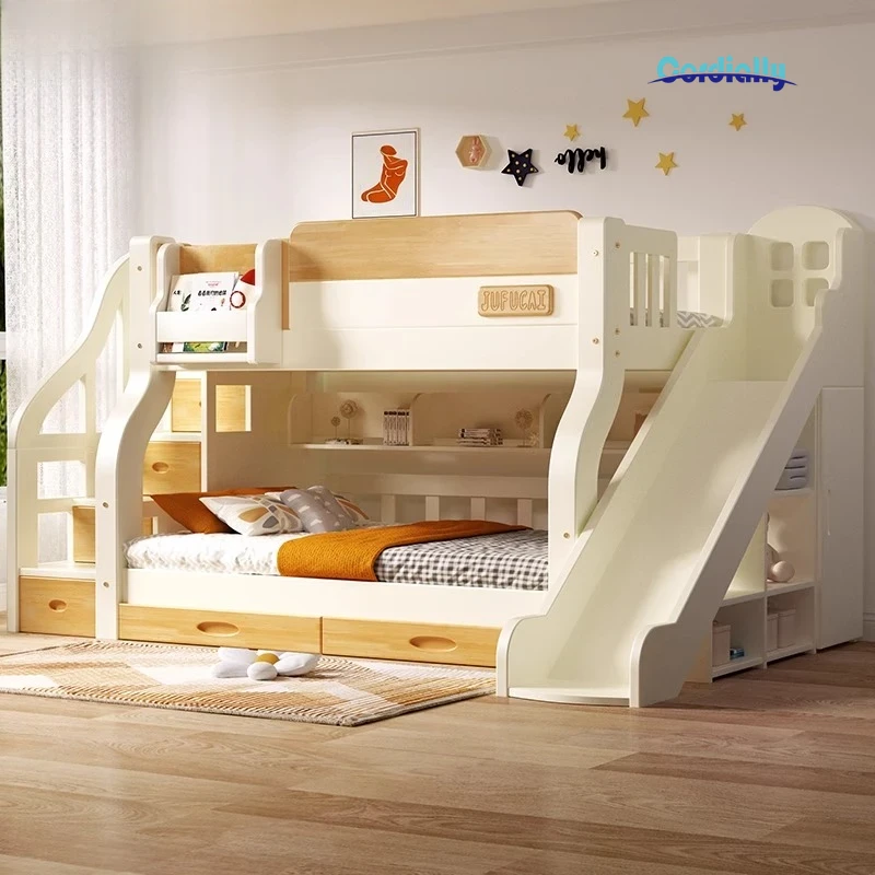 Loft dubbel bed met trap, hoof - King Size Bed Frame With Storage Drawers recensie en prijs