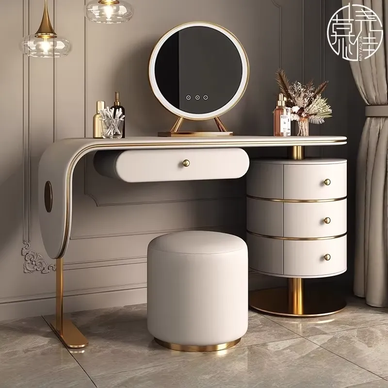 Kwalitatief hoogwaardige houte - Dressing Table Vanity With Lighted Mirror recensie en prijs