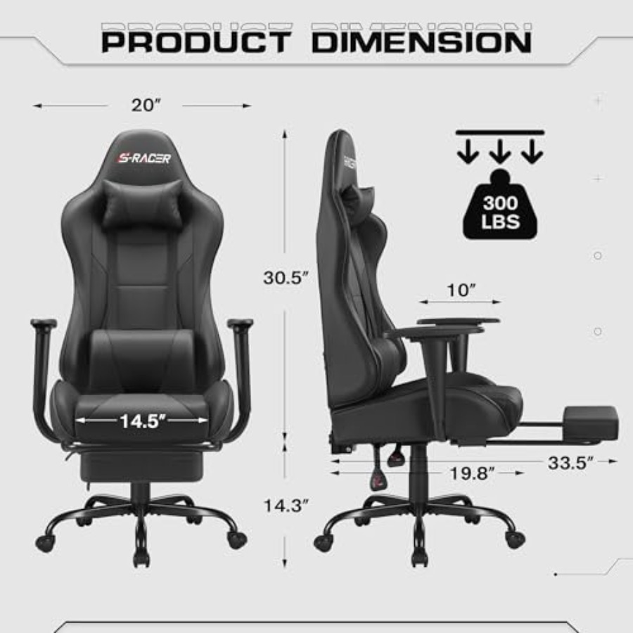 Ergonomische gamingstoel voor  - Chairs recensie en prijs