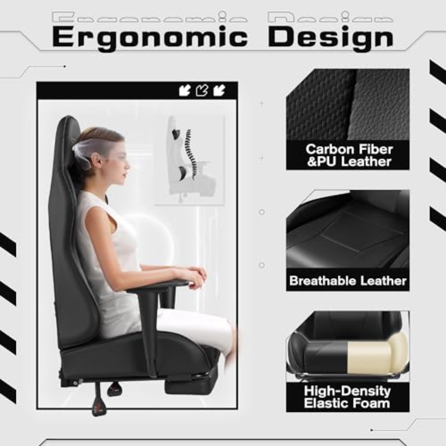 Ergonomische gamingstoel voor  - Chairs recensie en prijs