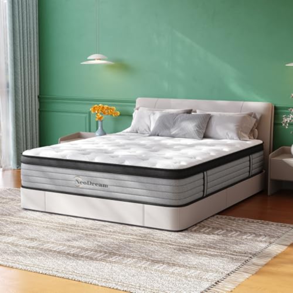 Queen-matras, 14 inch queensiz - Memory Foam Mattress In A Box Queen recensie en prijs