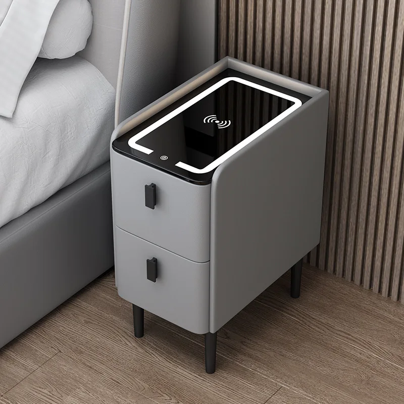 Houten nachtkastje in Scandina - Solid Wood Nightstand 2 Drawers recensie en prijs