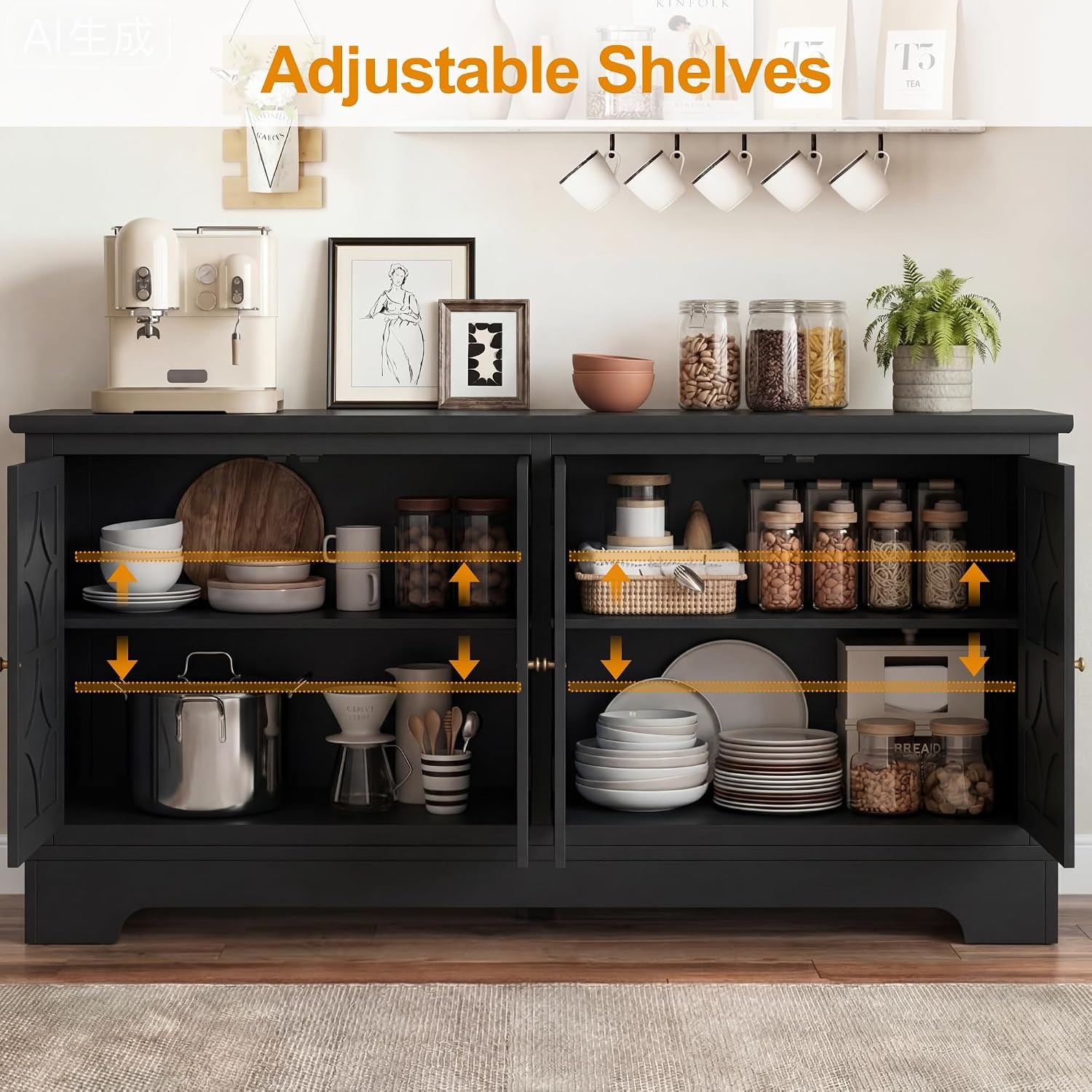Buffetkast met opbergruimte, 5 - Tables recensie en prijs