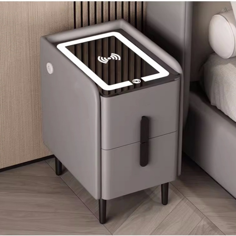 Slim nachtkastje in Scandinavi - Solid Wood Nightstand 2 Drawers recensie en prijs
