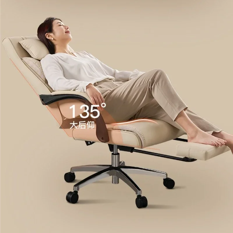 Lederen bureaustoel, relaxstoe - Sofas recensie en prijs
