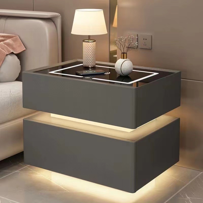Moderne stijl massief houten n - Solid Wood Nightstand 2 Drawers recensie en prijs