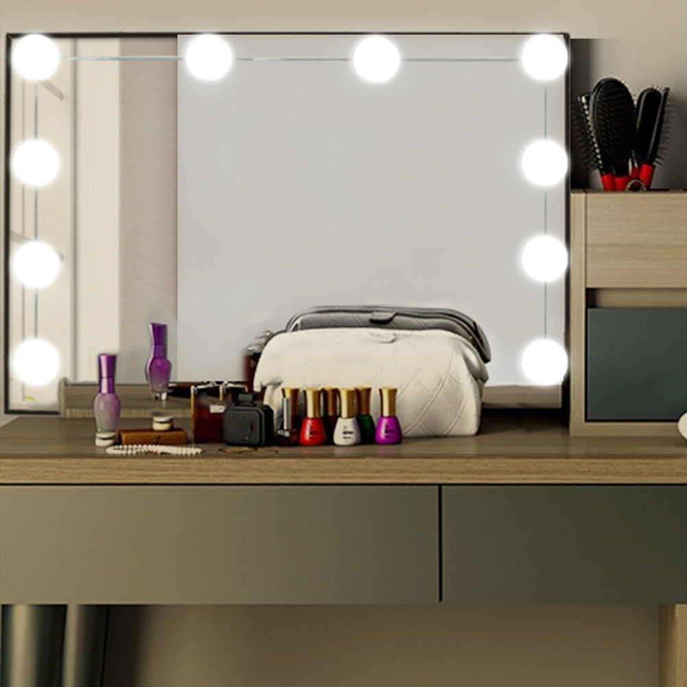 1 set LED make-up spiegelverli - Dressing Table Vanity With Lighted Mirror recensie en prijs