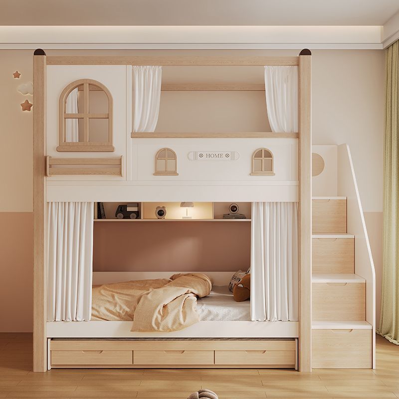 Kinderstapelbed met glijbaan e - Bunk Bed With Stairs And Slide recensie en prijs