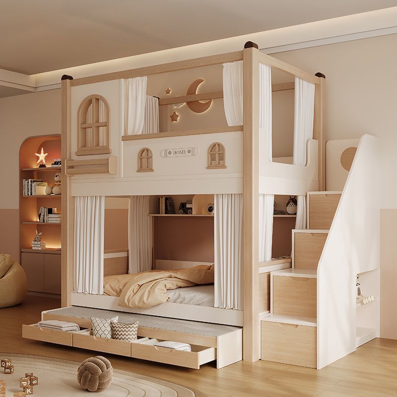 Kinderstapelbed met glijbaan e - Bunk Bed With Stairs And Slide recensie en prijs