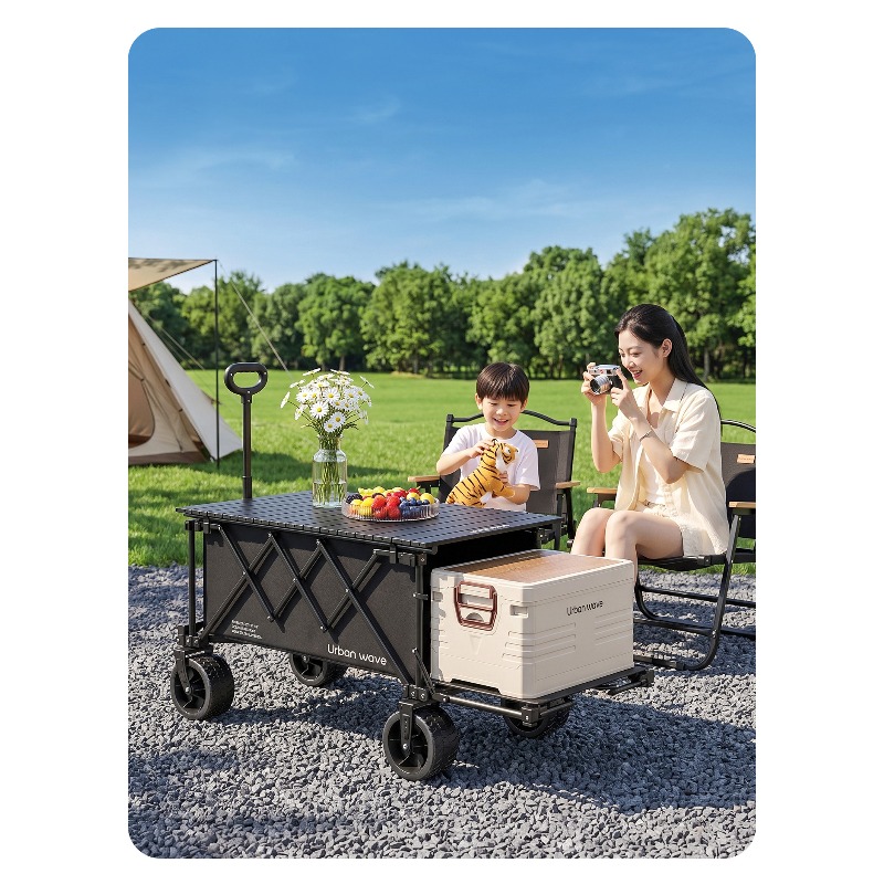 Opvouwbare campingwagen, inkla - Outdoor Furniture recensie en prijs