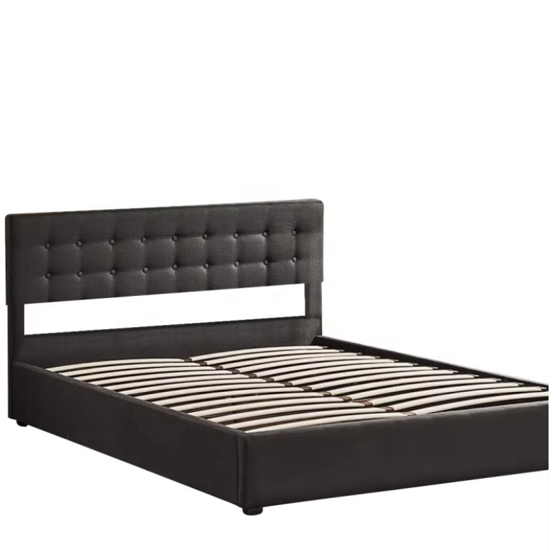 Modern Queen Kingsize Bed van  - Gas Lift Storage Bed Hydraulic recensie en prijs