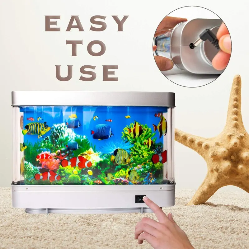 Tropische Aquarium Lampen Kuns - Floating Nightstand With Led Light recensie en prijs