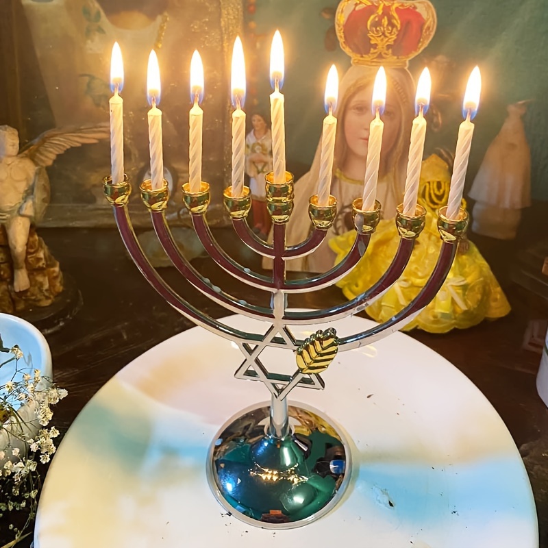9-armige Hanukkah Menora van m - Tables recensie en prijs