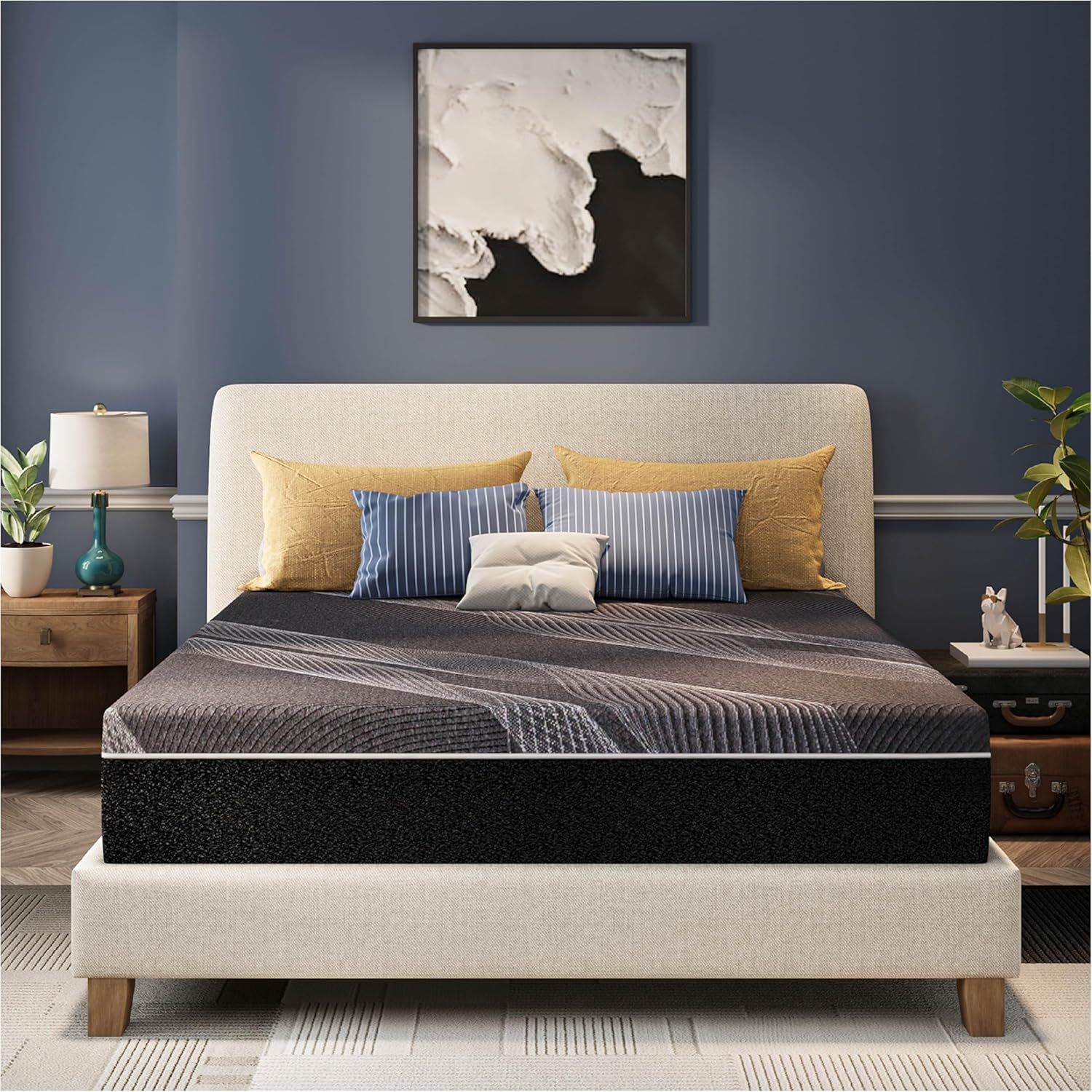 12 inch queensize matras, bamb - Memory Foam Mattress In A Box Queen recensie en prijs