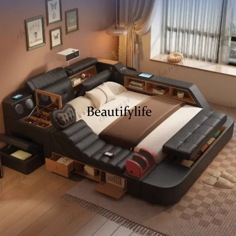 A182 Zwarte Kingsize Bedframe  - King Size Bed Frame With Storage Drawers recensie en prijs