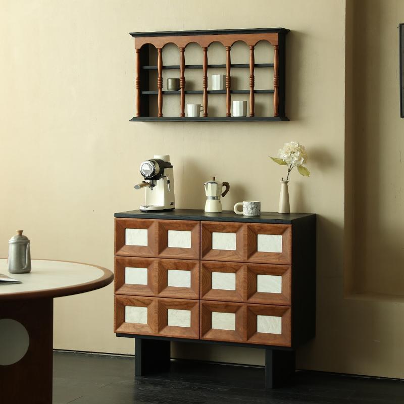 Middeleeuwse kast met zes lade - Storage recensie en prijs