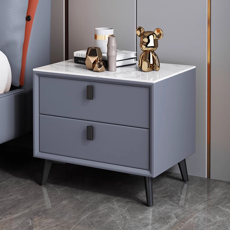 Scandinavische stijl massief h - Solid Wood Nightstand 2 Drawers recensie en prijs