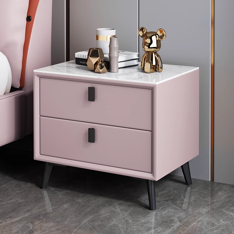 Scandinavische stijl massief h - Solid Wood Nightstand 2 Drawers recensie en prijs