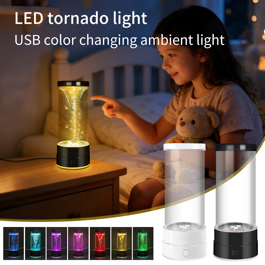 Creatief LED Tornado-nachtlamp - Floating Nightstand With Led Light recensie en prijs