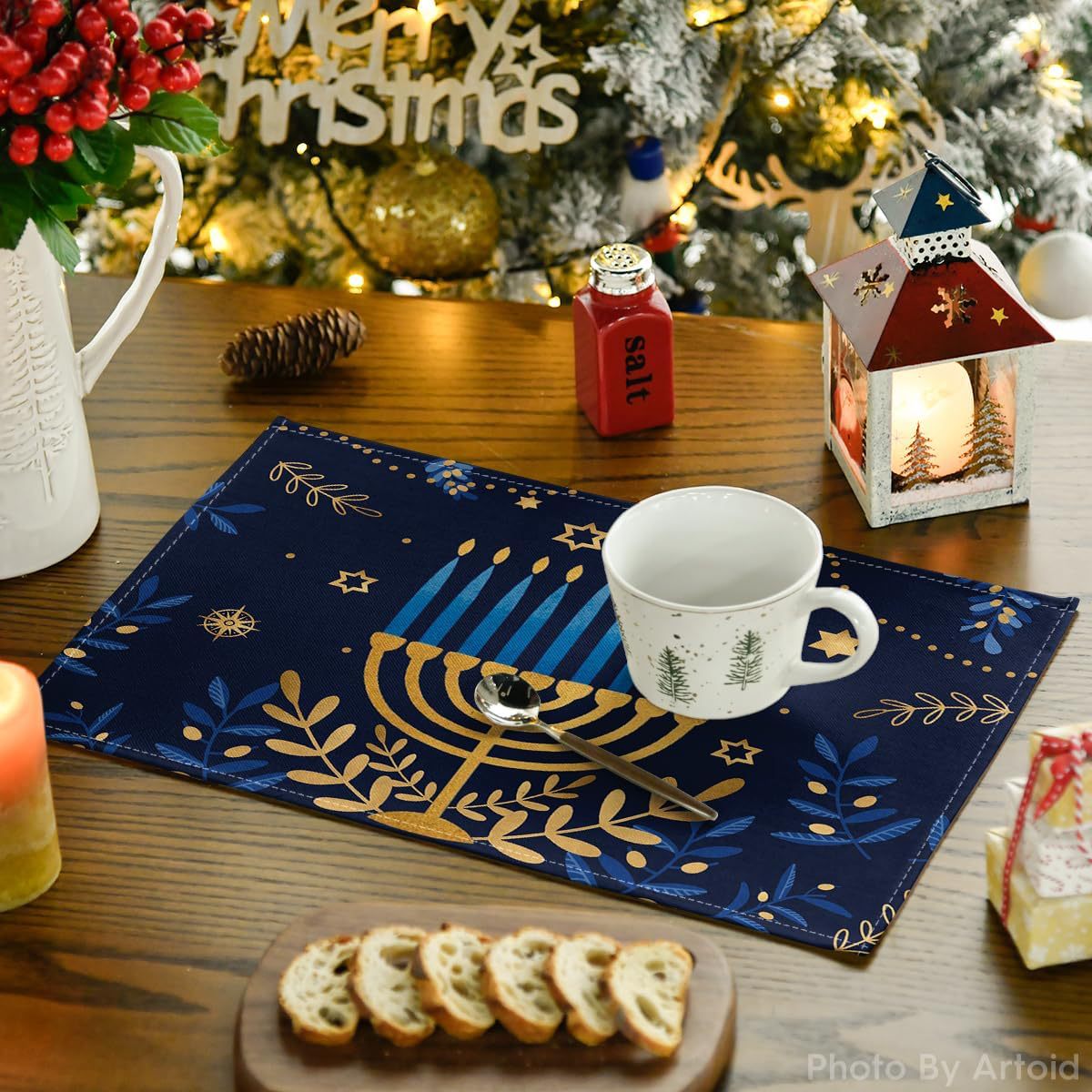 8 Stuks Chanoeka Rosh Hashana  - Tables recensie en prijs