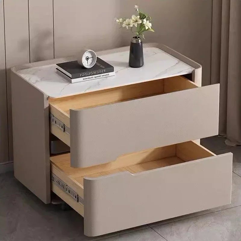 Scandinavisch modern nachtkast - Solid Wood Nightstand 2 Drawers recensie en prijs