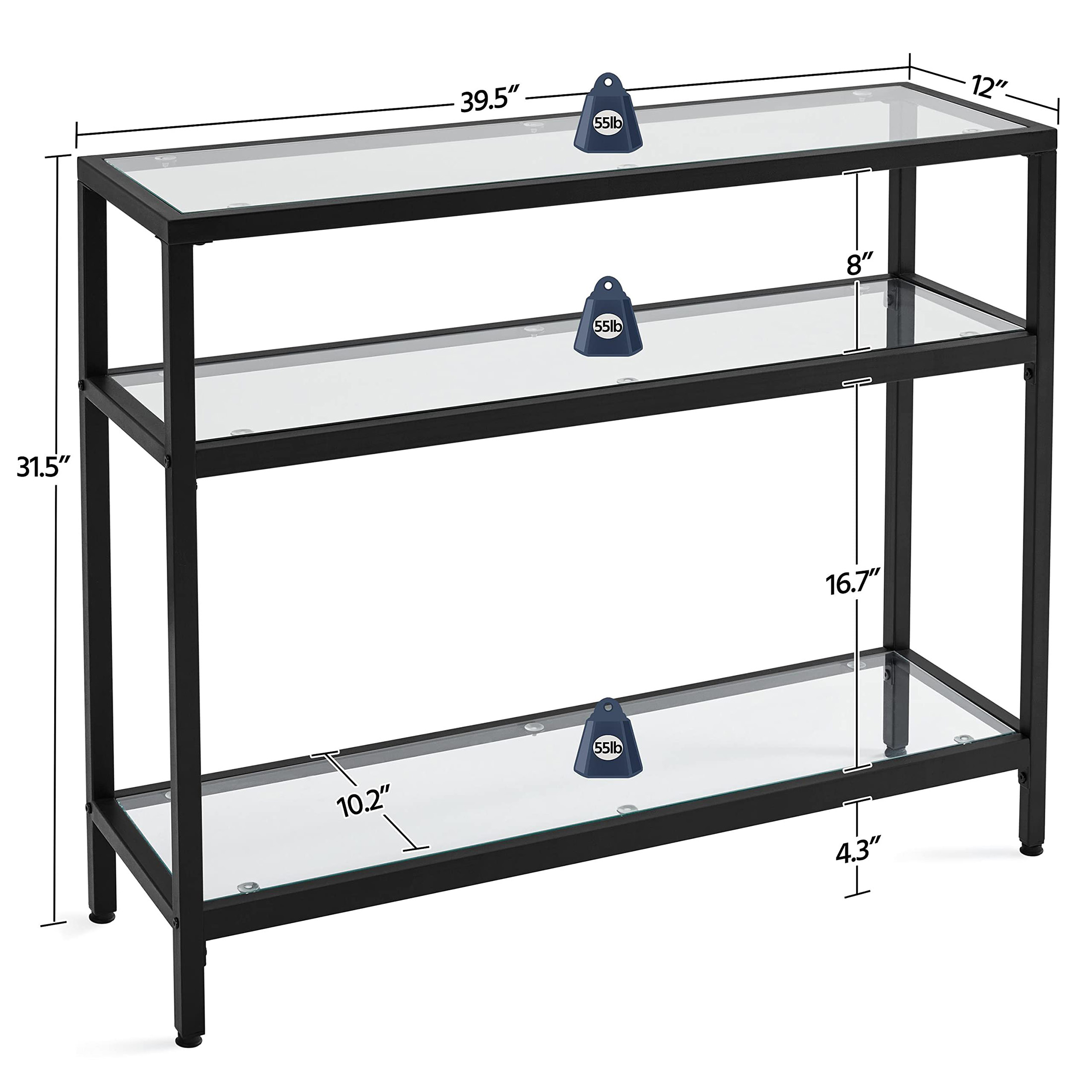 Consoletafel, metalen frame en - Storage recensie en prijs