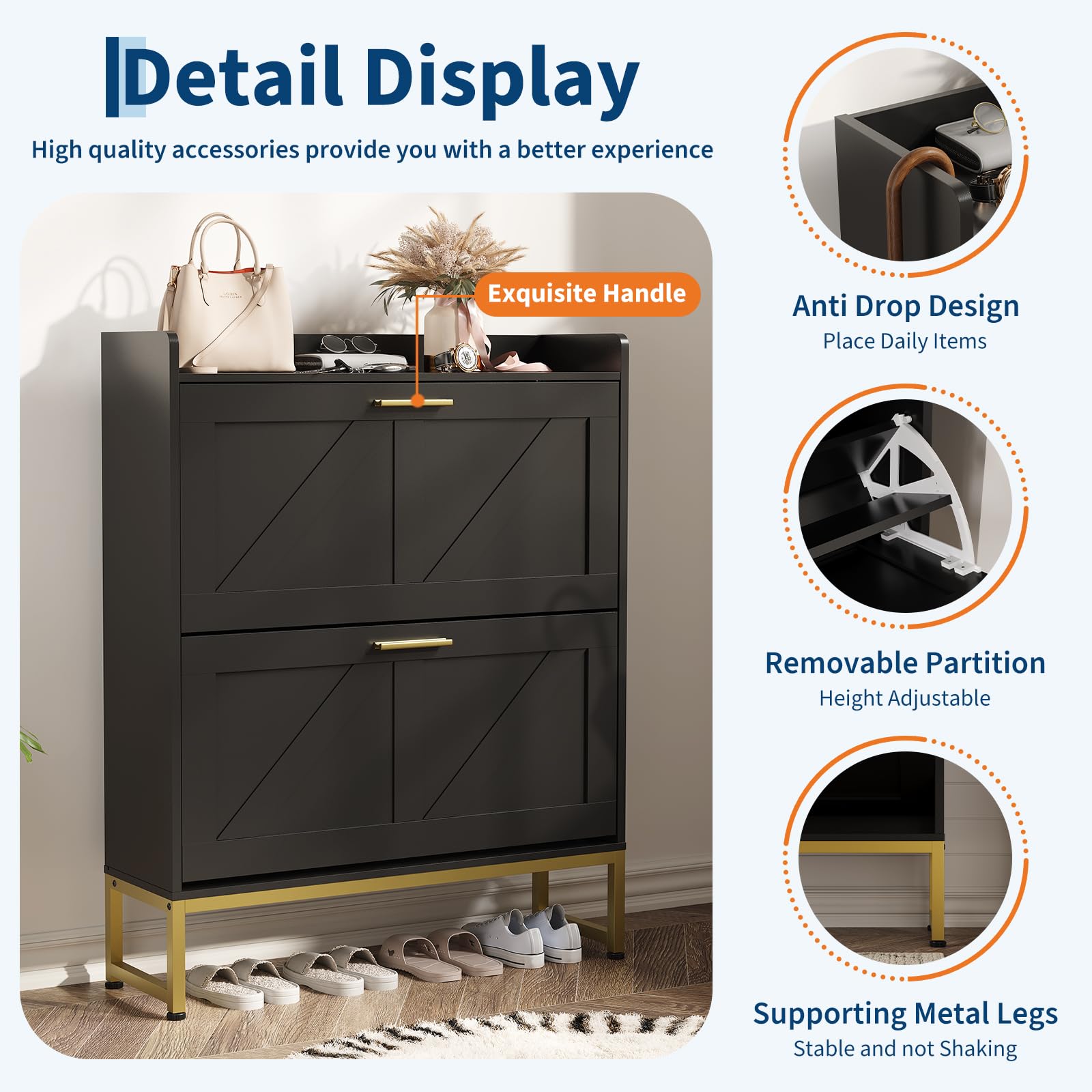 Smalle schoenenkast voor de en - Shoe Rack Cabinet Narrow Entryway recensie en prijs