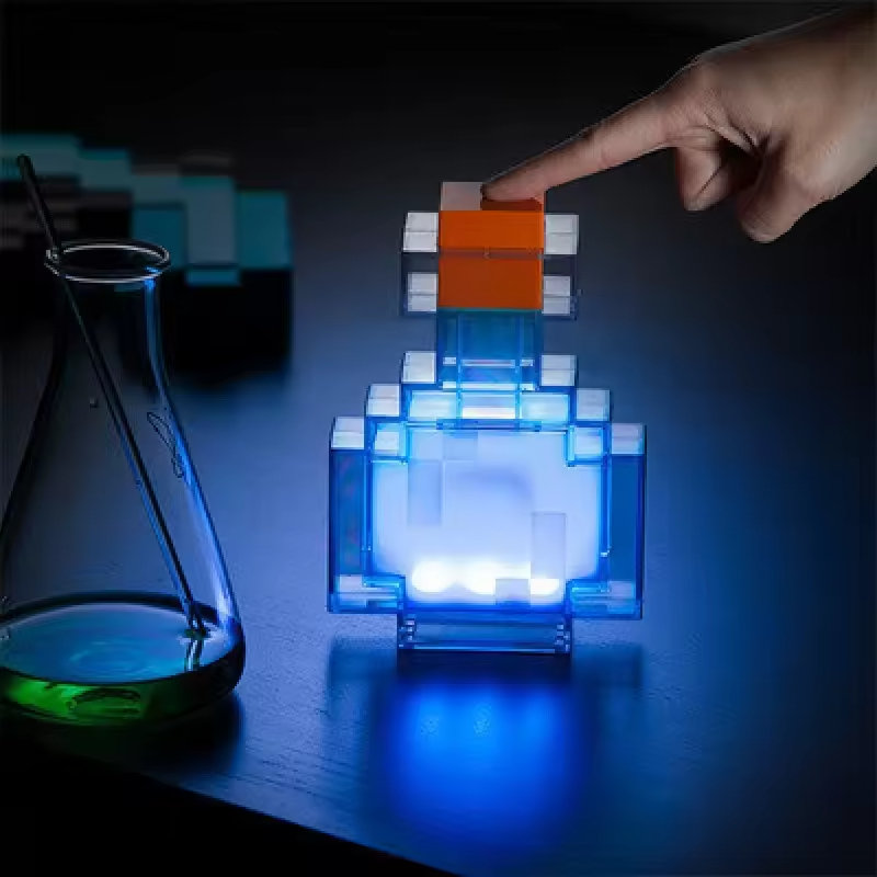 MC Game Potion Bottle Nachtlam - Floating Nightstand With Led Light recensie en prijs