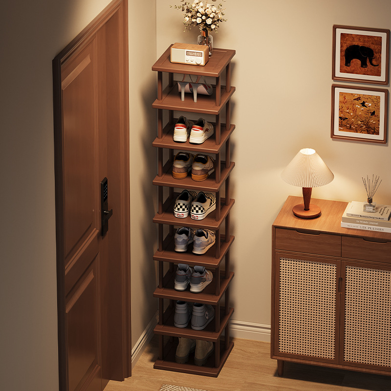 Moderne schoenenrek voor thuis - Shoe Rack Cabinet Narrow Entryway recensie en prijs