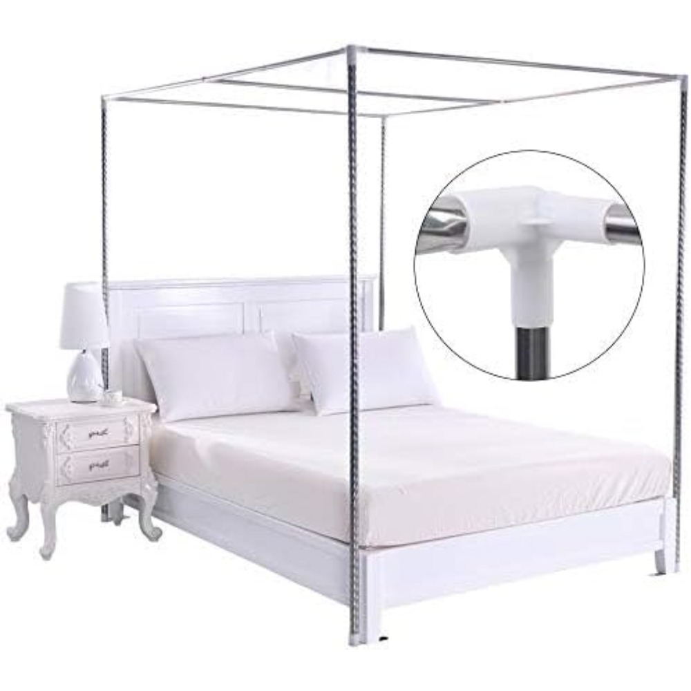 RVS hemelbed frame paal metale - Canopy Bed Frame Metal Queen recensie en prijs