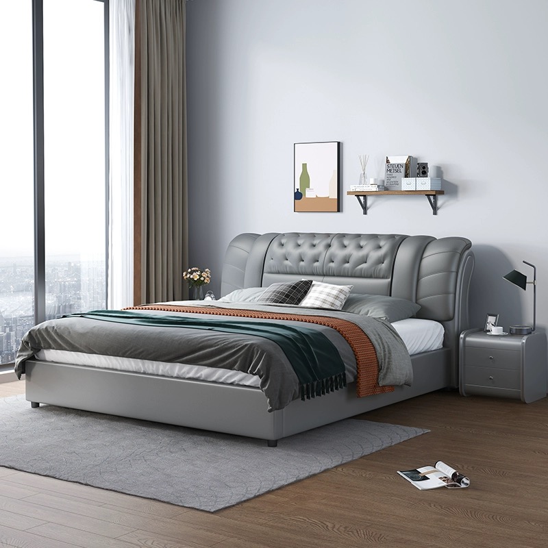 Slaapkamermeubilair lederen be - King Size Bed Frame With Storage Drawers recensie en prijs