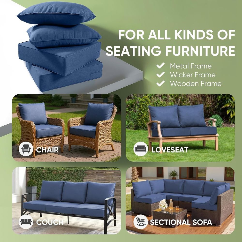 Buitenmeubelkussens, 6 inch di - Outdoor Furniture recensie en prijs